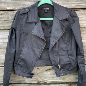 Forever 21 Vegan Leather Jacket